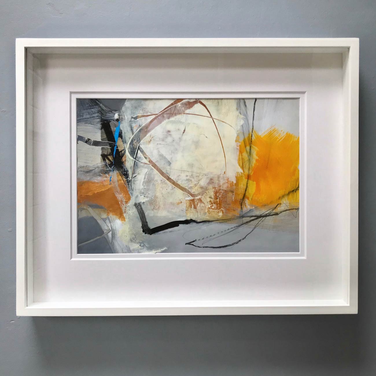 Summerscape framed by Neil Canning. Studio Collection Winter 2020
