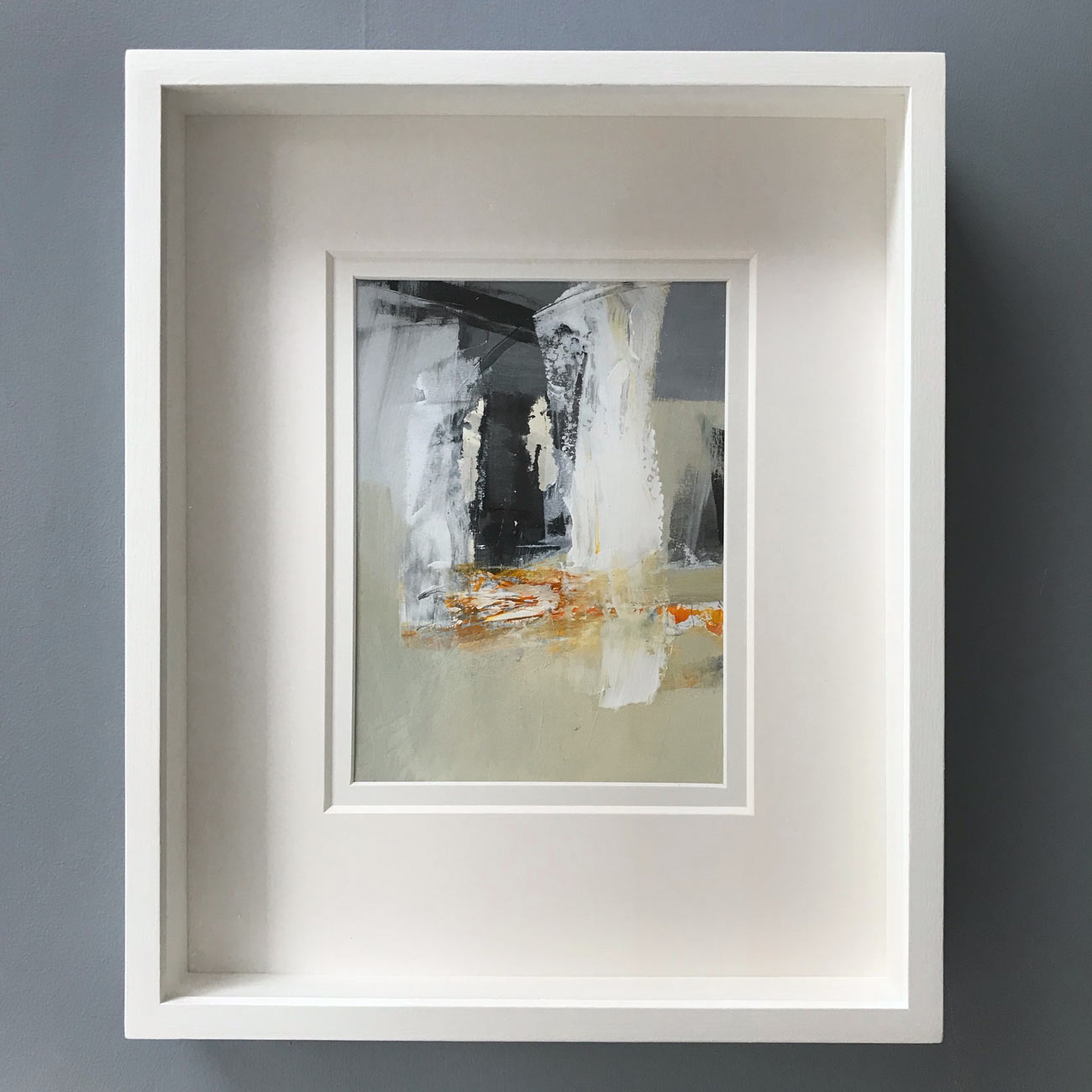 Entrance framed by Neil Canning. Studio Collection Winter 2020